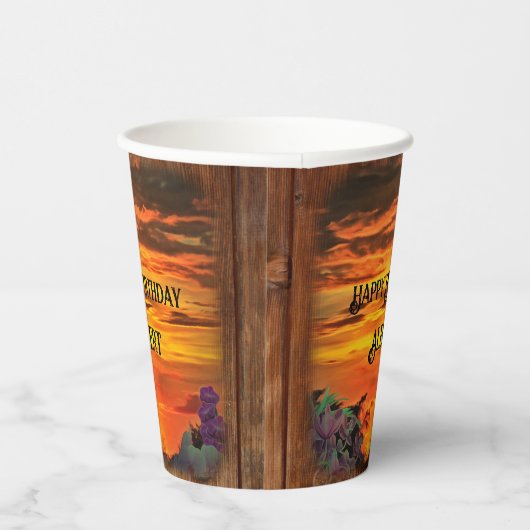 Sonnenuntergang 2584 pappbecher (Rechts)