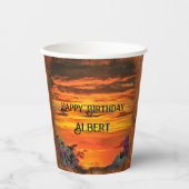 Sonnenuntergang 2584 pappbecher (Vorderseite)