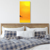 Sonnenuntergang 2-4 leinwanddruck (Insitu (Schlafzimmer))