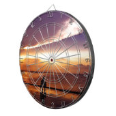Sonnenuntergang 2 dartscheibe (Vorderseite rechts)