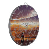 Sonnenuntergang 2 dartscheibe (Vorderseite Links)