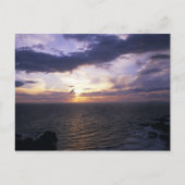 Sonnenuntergang (2) postkarte (Vorderseite)