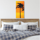 Sonnenuntergang 3-4 leinwanddruck (Insitu (Schlafzimmer))