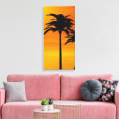 Sonnenuntergang 3-4 leinwanddruck (Insitu (Wohnzimmer))