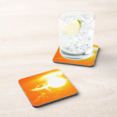 Sonnenuntergang 3 getränkeuntersetzer (Rechte Seite)
