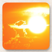 Sonnenuntergang 3 getränkeuntersetzer (Vorderseite)