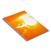 Sonnenuntergang 3 notizblock (Rechte Seite)