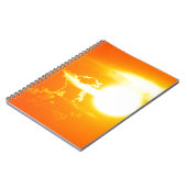 Sonnenuntergang 3 notizblock (Linke Seite)