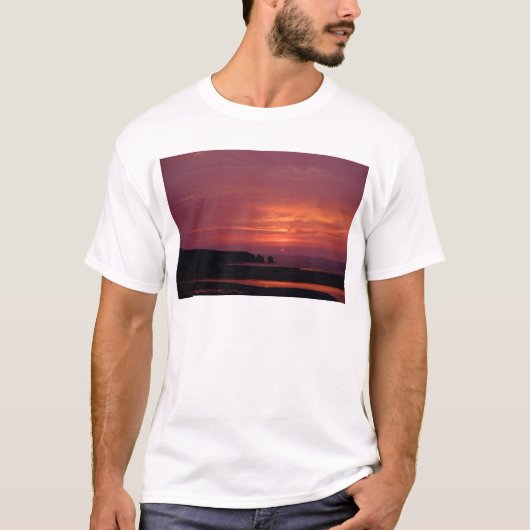 Sonnenuntergang 3 T-Shirt (Vorderseite)