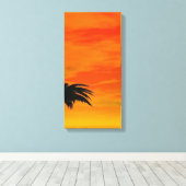 Sonnenuntergang 4-4 leinwanddruck (Insitu (Holzboden))