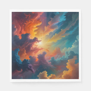 Sonnenuntergang, aber machen es episch serviette