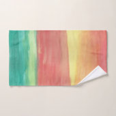 Sonnenuntergang Abstrakt Badhandtuch Set (Handtuch)