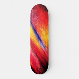 Sonnenuntergang Abstrakt Colors Skateboard