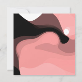 Sonnenuntergang: Abstrakt rosa, schwarz und weiß