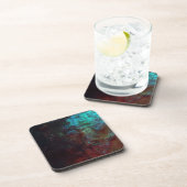 Sonnenuntergang Abstrakt Untersetzer (Rechte Seite)