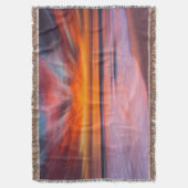 Sonnenuntergang abstrakt vom Tamarack Beach Decke (Vorderseite Vertikal)