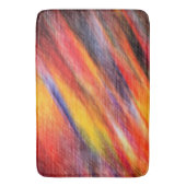 Sonnenuntergang Abstrakte Farben Badematte (Vorderseite Vertikal)
