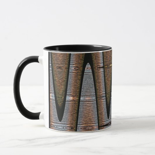 Sonnenuntergang Abstrakte Tasse (Links)