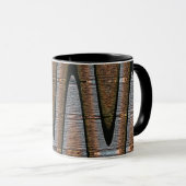 Sonnenuntergang Abstrakte Tasse (VorderseiteRechts)