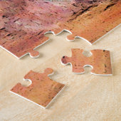 Sonnenuntergang afrikanische Elefanten, Elefantenh Puzzle (Seite)