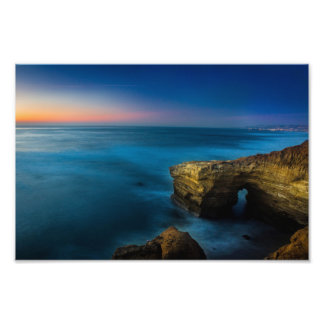 Sonnenuntergang am Arch Fotodruck