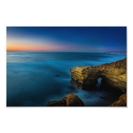 Sonnenuntergang am Arch Fotodruck (Vorne)