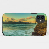 Sonnenuntergang am Bäcker-Strand Case-Mate iPhone Hülle (Rückseite (Horizontal))