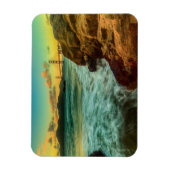 Sonnenuntergang am Baker Beach Magnet (Vertikal)