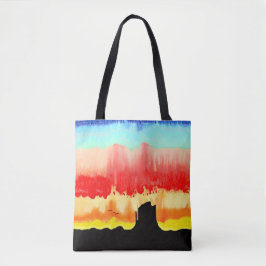 Sonnenuntergang am Berg     Tasche