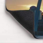 Sonnenuntergang am Bogen Mousepad (Ecke)