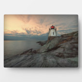 Sonnenuntergang am Burg Fotoplatte (Vorderseite)