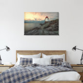 Sonnenuntergang am Burg Leinwanddruck (Insitu (Schlafzimmer))