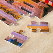 Sonnenuntergang am Canale Grande von Venedig Puzzle (Seite)