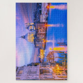 Sonnenuntergang am Canale Grande von Venedig Puzzle (Vertikal)