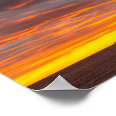 Sonnenuntergang am Cape May Point Poster (Ecke)