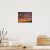 Sonnenuntergang am Cape May Point Poster (Küche)