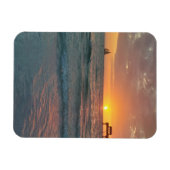 Sonnenuntergang am Clearwater Beach Magnet (Horizontal)