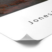 Sonnenuntergang am Jones Beach Poster (Ecke)