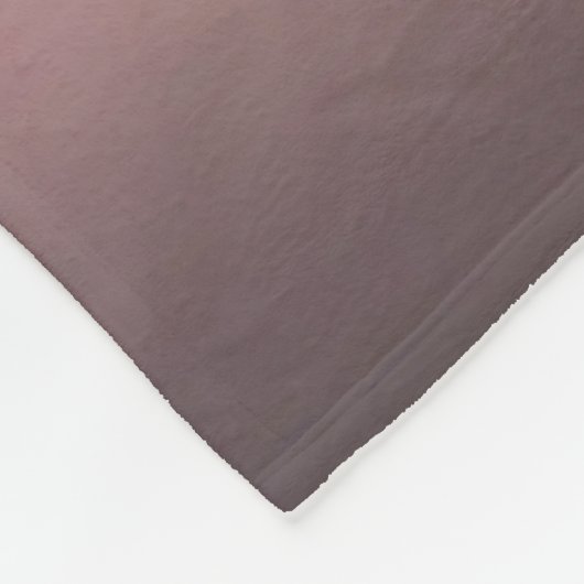 Sonnenuntergang am Kirchensee Fleecedecke (Ecke)