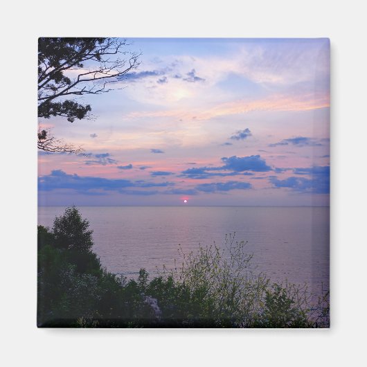 Sonnenuntergang am Lake Ontario Magnet (Vorne)