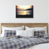 Sonnenuntergang am Lake Superior | Leinwanddruck (Insitu (Schlafzimmer))