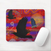 Sonnenuntergang am Lake Wendouree Mousepad (Mit Mouse)