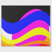 Sonnenuntergang am Meer Geschenkpapier (Flach)