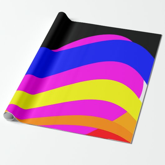 Sonnenuntergang am Meer Geschenkpapier (Ungerollt)