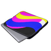 Sonnenuntergang am Meer Laptopschutzhülle (Vorne Knopf)