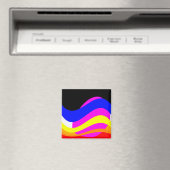 Sonnenuntergang am Meer Magnet (In Situ (Geschirrspüler))