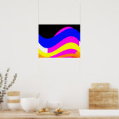 Sonnenuntergang am Meer Poster (Küche)