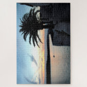 Sonnenuntergang am Meer Puzzle (Vertikal)