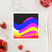 Sonnenuntergang am Meer Serviette (Beispiel)