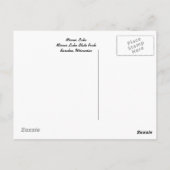 Sonnenuntergang am Mirror Lake Postkarte (Rückseite)